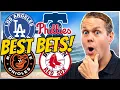 MLB Picks Today Dodgers vs Phillies Orioles vs Red Sox Monday MLB