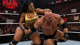 GOLDBERG VS LAKSHMI SHAHAJI #wweraw