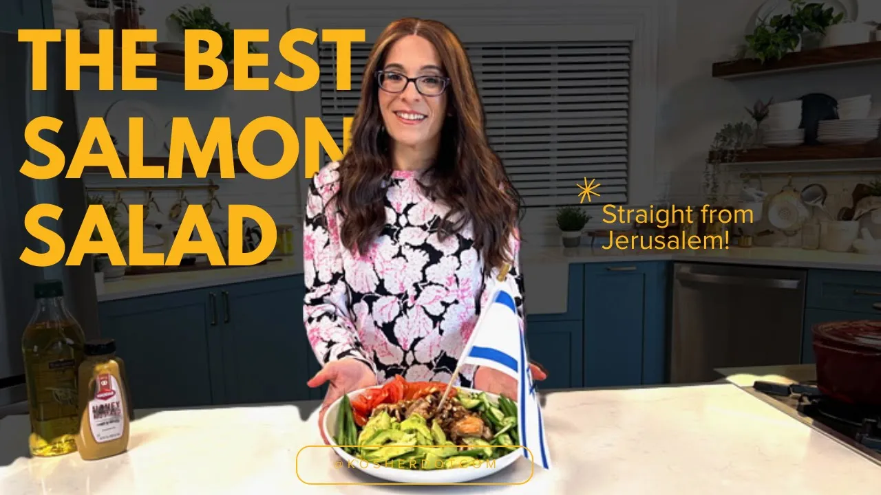 Learn To Make The Best Salmon Salad in Jerusalem
