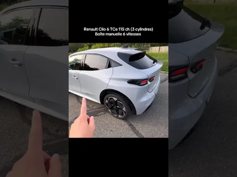 Faut-il craquer pour cette Clio 6 TCe 115 ch essence ? 👀 Moteur 3 cylindres 😳 #moteur #voiture