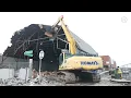 Syracuse begins emergency demolition of Bodow Recycling warehouse