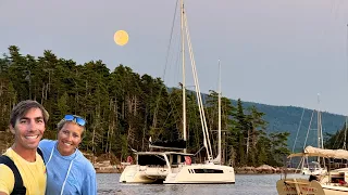 A Day in Our Life Exploring Acadia National Park and Bar Harbor from Our Sailboat!