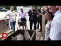 Family exhumes remains finds Clinton Township cemetery reburied debris pieces of casket