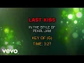 Download Lagu Pearl Jam - Last Kiss (Karaoke)