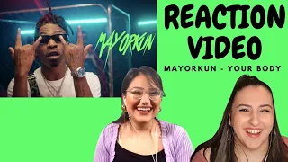 just vibes reaction mayorkun your body official music video 