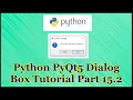 Python GUI Dialog Box Tutorial Part 15 2