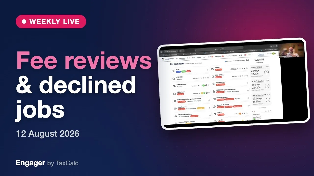 Engager Weekly Live, 12 August 2026