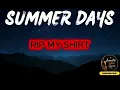 Emmit Fenn - Summer Days (Lyrics) | TikTok Trending Music!