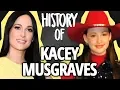 Kacey Musgraves Then and Now