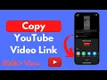 Download Lagu How to Copy YouTube Video Link in Mobile (Updated) | Copy Link From YouTube
