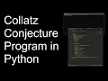 Solving for a number in the Collatz Conjecture Python