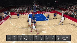 NBA 2K19 20190121183544 Shamgod On Clay Thompson Ankles Gust A Little Bit 
