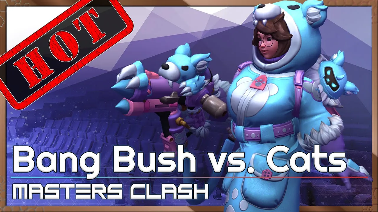 Bang Bush vs. Cats - Masters Clash - Heroes of the Storm 2022