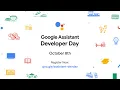 Announcing Google Assistant Developer Day 2020