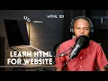 HTML Tutorial for beginners PART 3 HTML elements and HTML attributes Learn HTML for website design