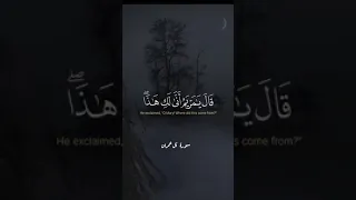 تحبير روعة كلما دخل عليها زكريا المحراب وجدوعندها رزقا سلطان القراء الشيخ السيد سعيد 