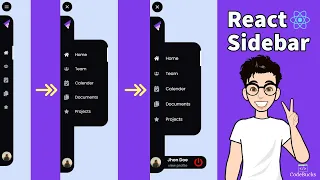 React Sidebar Navigation Menu Tutorial Using Router Page Transition with Frame-Motion