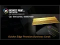 Download Lagu 800gsm Golden edge Business Card
