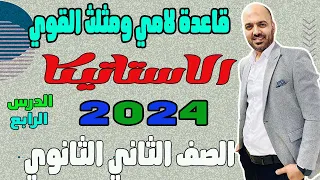 قاعدة لامي وقاعدة مثلث القوي الدرس الثالث استاتيكا الصف الثاني الثانوي 2024 