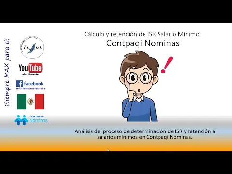 Download MP3 Cálculo y retención de ISR Salario Mínimo Contpaqi Nominas