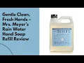 Gentle Clean Fresh Hands - Mrs Meyer s Rain Water Hand Soap Refill Review Water Hand Soap Refill
