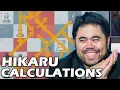 Hikaru Nakamura Insane 40 moves calculation