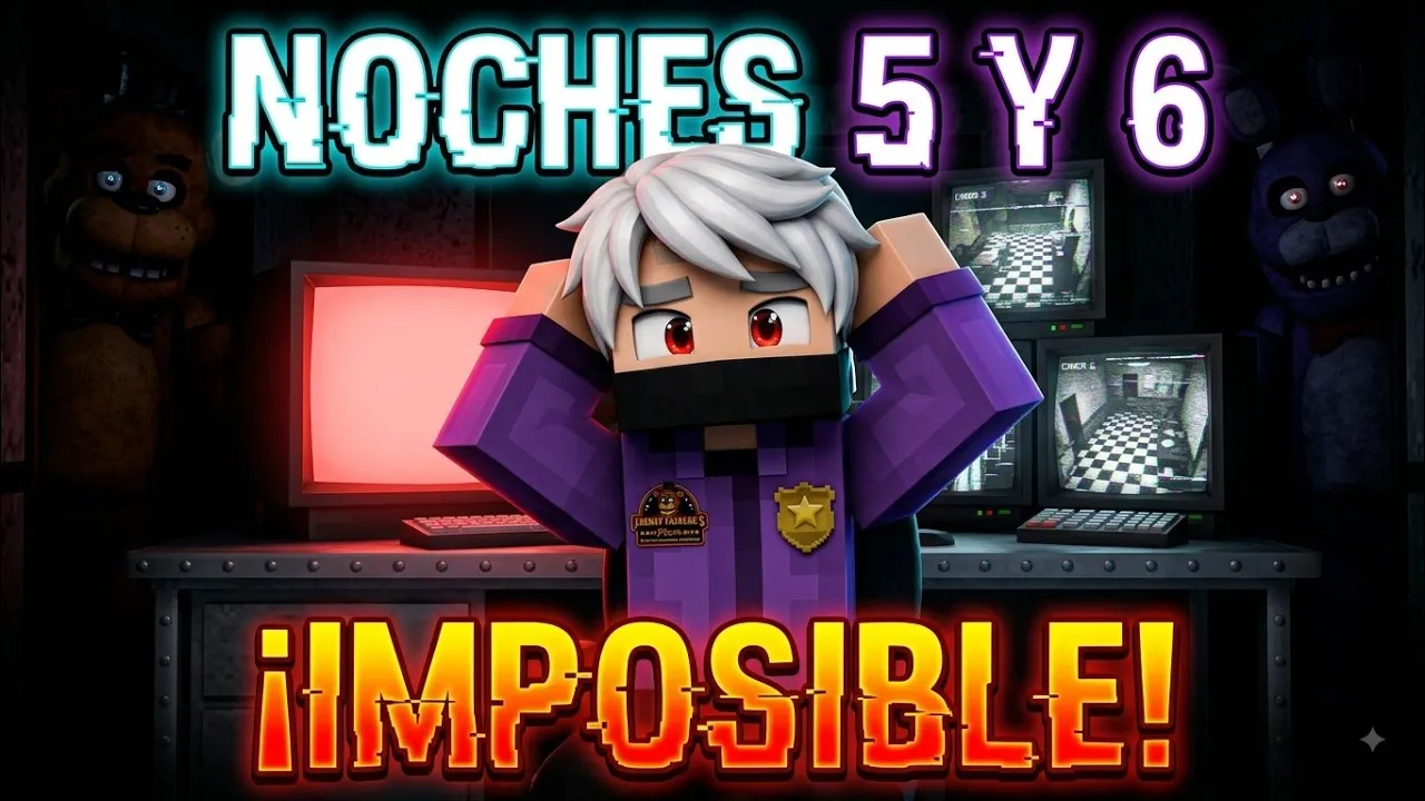 !ESTAS NOCHES CASI ACABAN CONMIGO! (Five Nights at Freddy's)