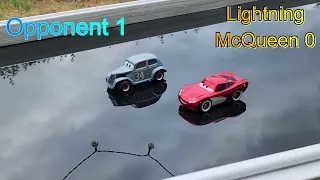 Cars Racing Down the Track compilation