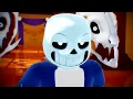 Stronger Than You Chara and Sans [ MMD Undertale ]
