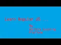 Programming Angular JS Part 1 English Angular IDE and Others