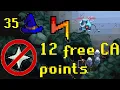 No prayer low magic level - 12 Combat achievement points from Ice demon