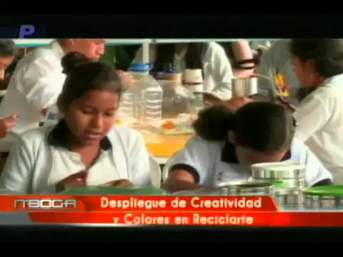 Despliegue de creatividad y colores en Reciclarte