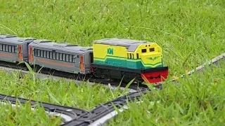 review of rail king train set, rail king modifikasi, rail king terpanjang, rail king train vs car