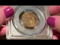 1865 Fancy 5 Two Cent Piece PCGS MS64 BN