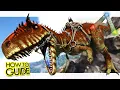 Carcharodontosaurus Guide How to Tame Abilities - ARK Survival Evolved