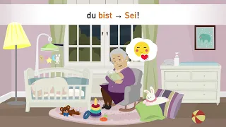 Deutsch lernen | 🍳 „Geh in den Keller!" | Der Imperativ auf Deutsch | A2–B1 | alle Formen erklärt