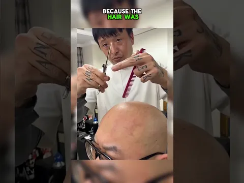 The Barber Couldn't Believe His Eyes#shorts