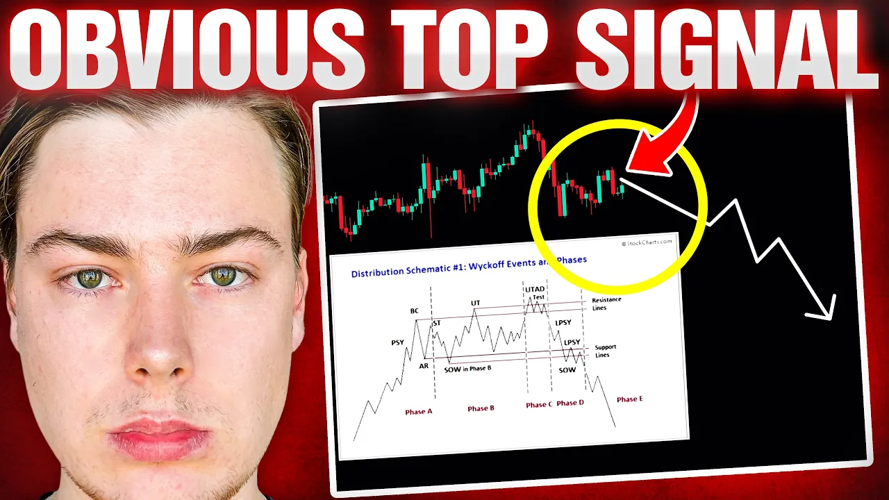 Outline Video URGENT: Bitcoin Just Printed A Historic Top Signal! [I'm Doing This NOW]