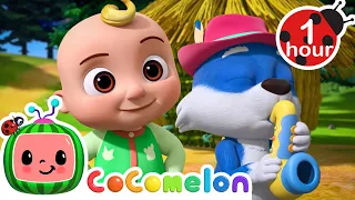The 3 Little Friends Sing Along 🎷 | COCOMELON ANIMALS 🍉 | Old MacDonald's Farm