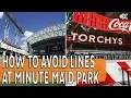 The secrets to avoid long lines at Minute Maid Park