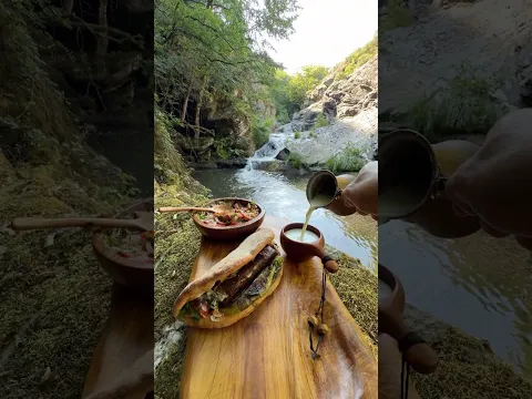 Odun Ateşinde Tepsi Kebabı 🥩 | cooking tray kebab over a wood fire