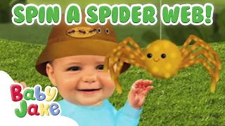 Spin a Web with the Hairy SPIDER! 🕷️💛😊 | Season 2 Episode 32 | Full Episode | Baby Jake