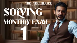 Solving Monthly Exam 1 3rd Secondary 2026 