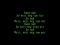 Download Lagu Rammstein - Weit Weg (Lyrics)