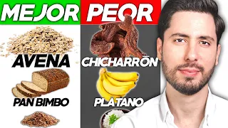 5 MEJORES y 5 PEORES Alimentos para la Diabetes y la Resistencia a la Insulina