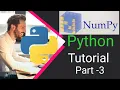 Python Numpy Tutorial In Hindi Part - 3 Numpy Tutorial Numpy Array Python Coursopedia
