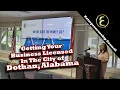 Entrepreneurship Council present Getting Your Business Licensed in Dothan Alabama 2026