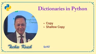 Copy Shallow copy of Dictionary in Python