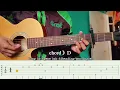 Viral Tiktok - Ojo Di Bandingke Fingerstyle Guitar Tutorial TAB + CHORD