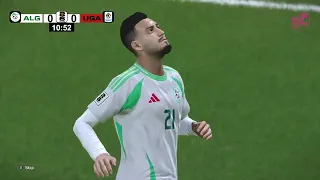 Algeria vs Uganda - FIFA World Cup 2026 Qualifiers Full Match | Video Game Simulation